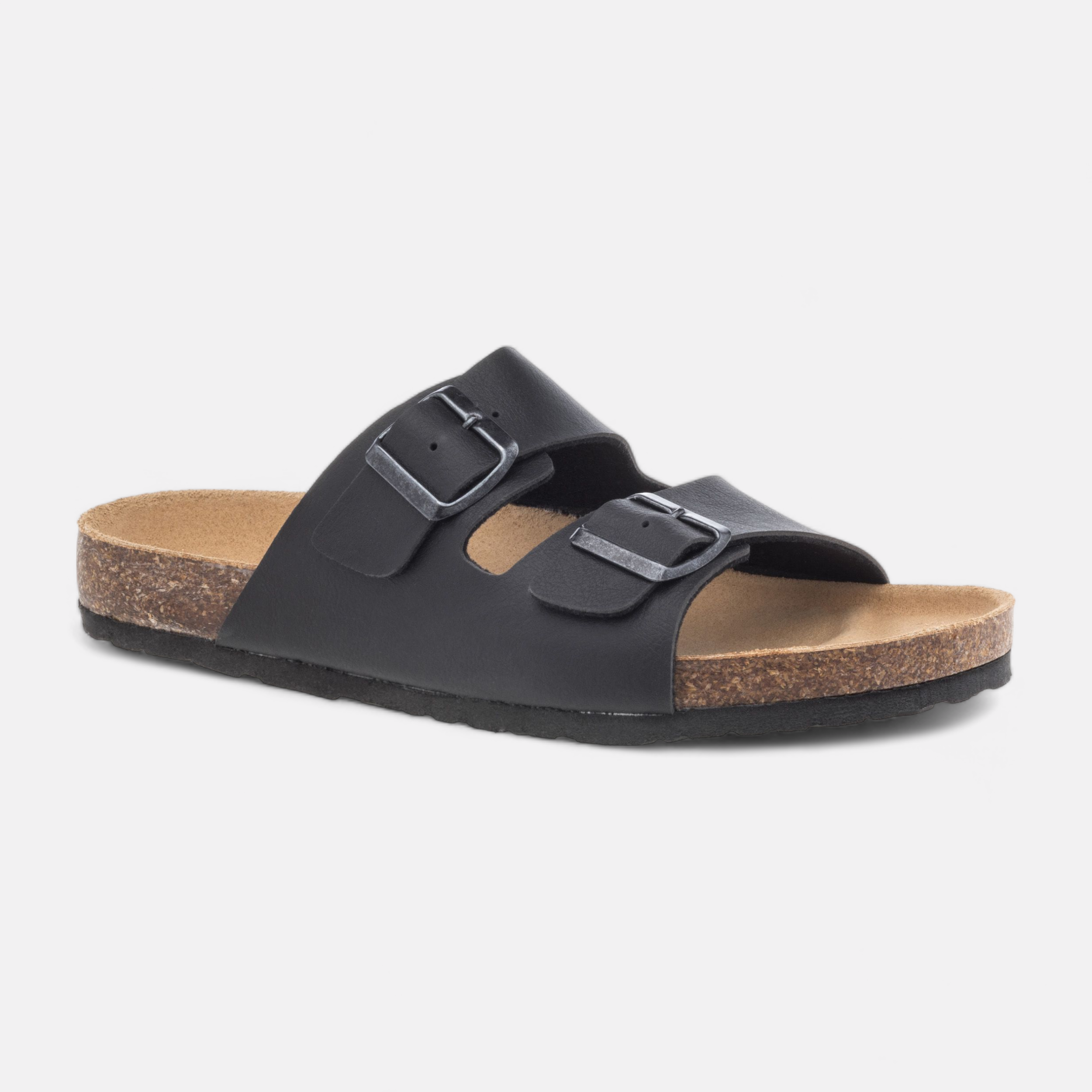 Mules semelle liege Homme noir France FR