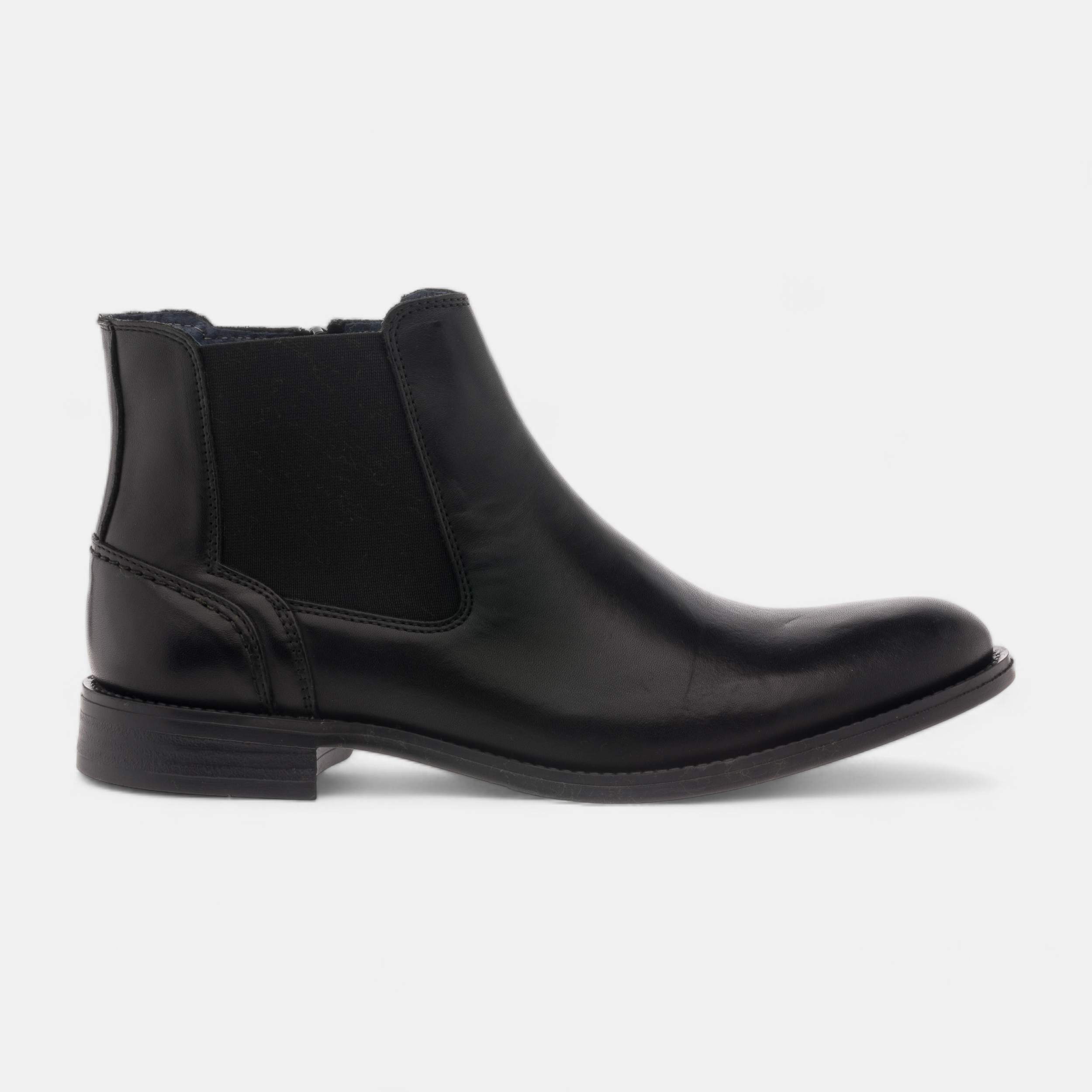 Boots chelsea Homme en cuir noir France FR