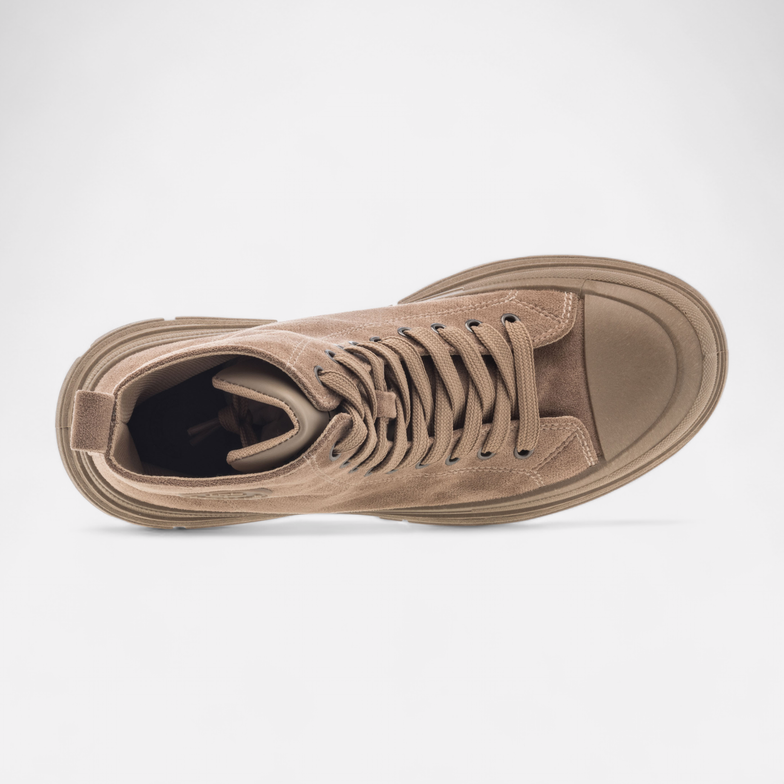 High top trainers Women taupe Europe EN
