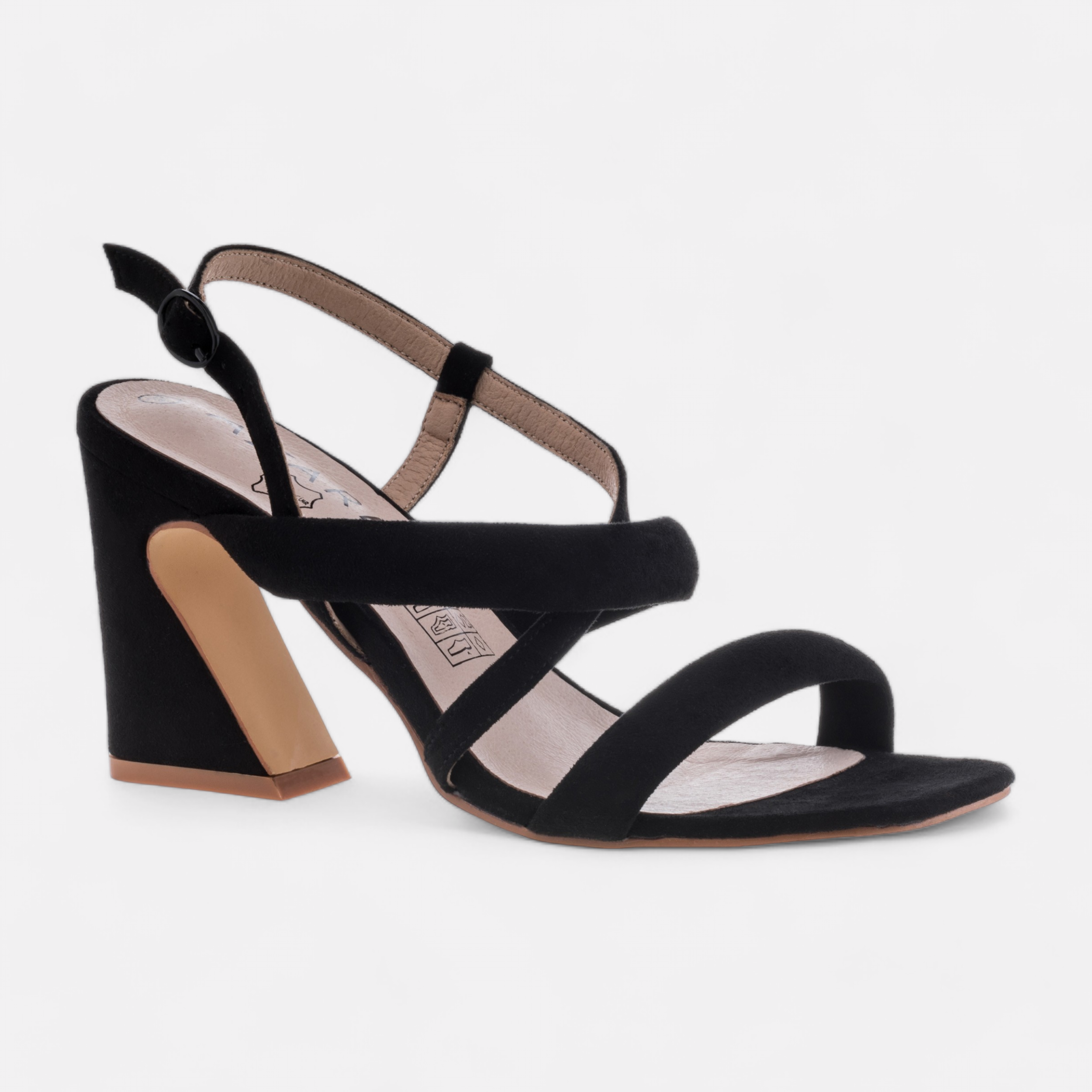 Talon nu pied top