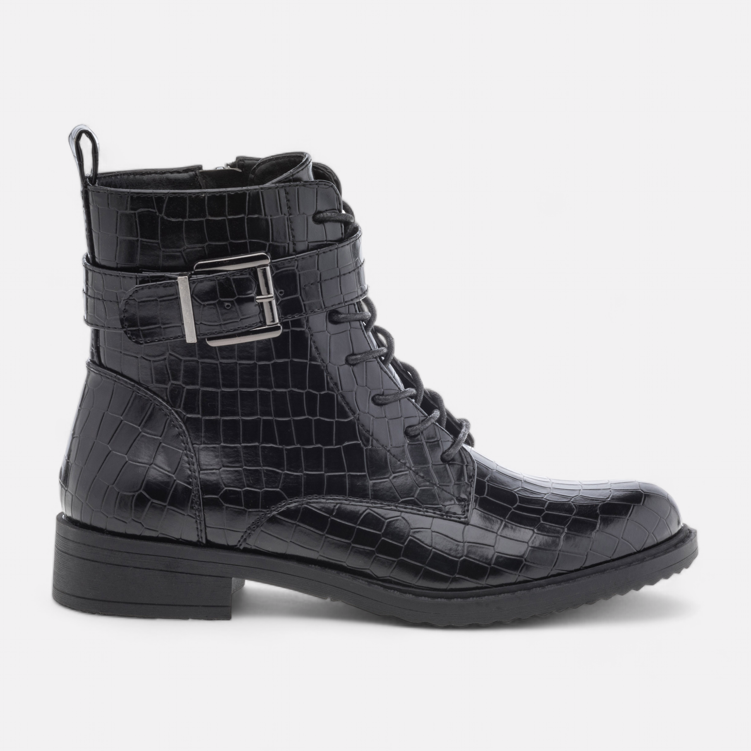Bottines a lacets Femme noir France FR