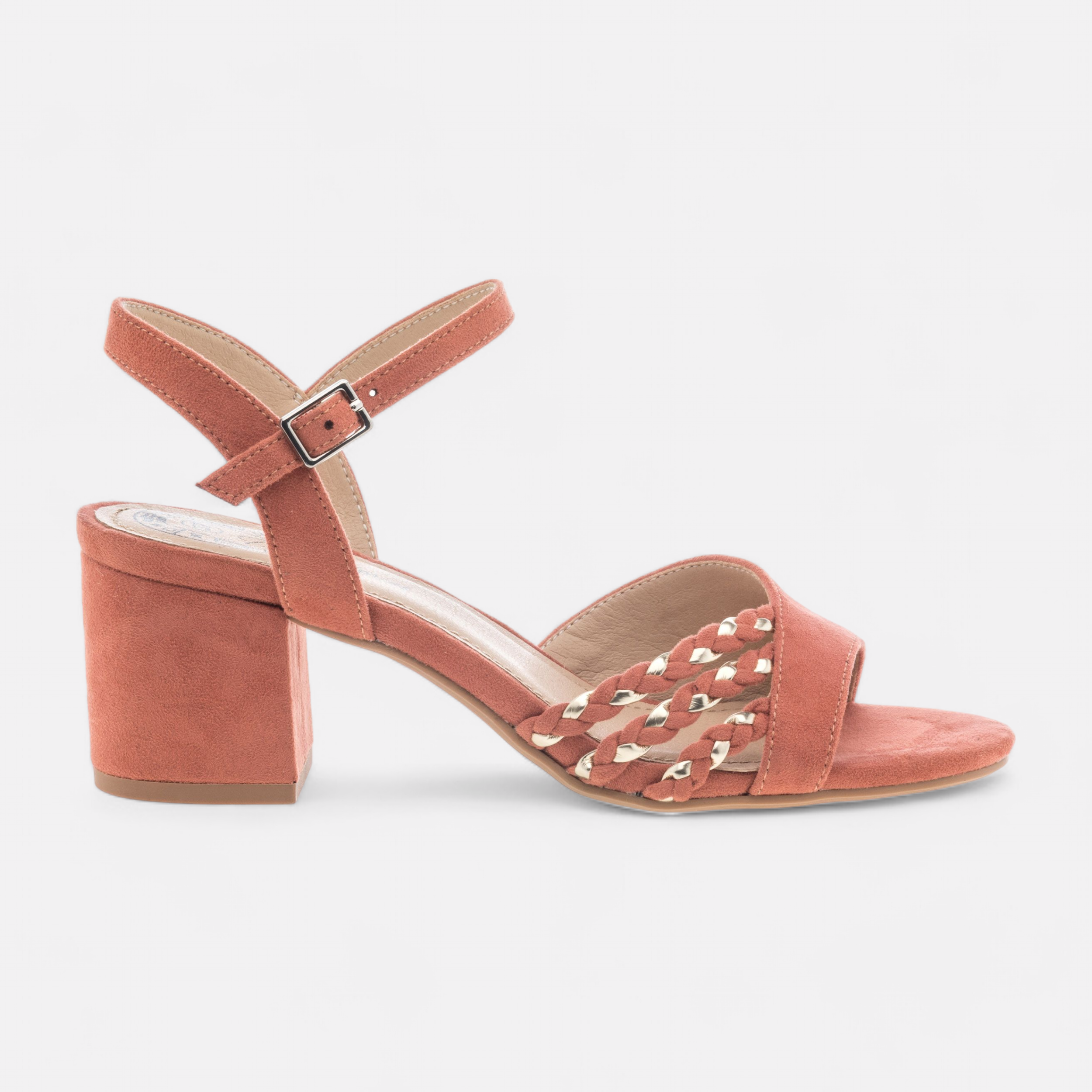 Nu pieds a talon Femme corail France FR
