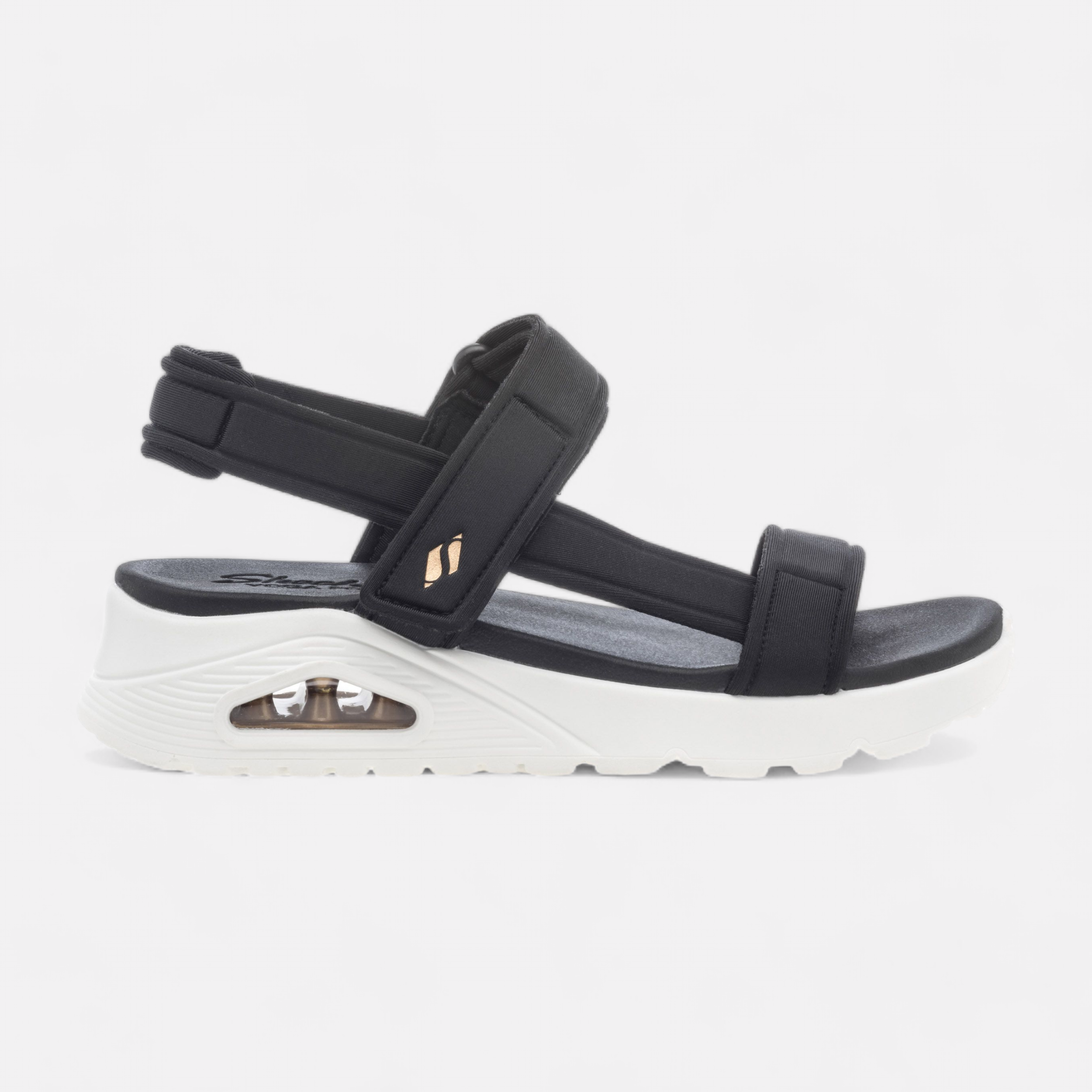 Sandales a talon compense Femme noir France FR
