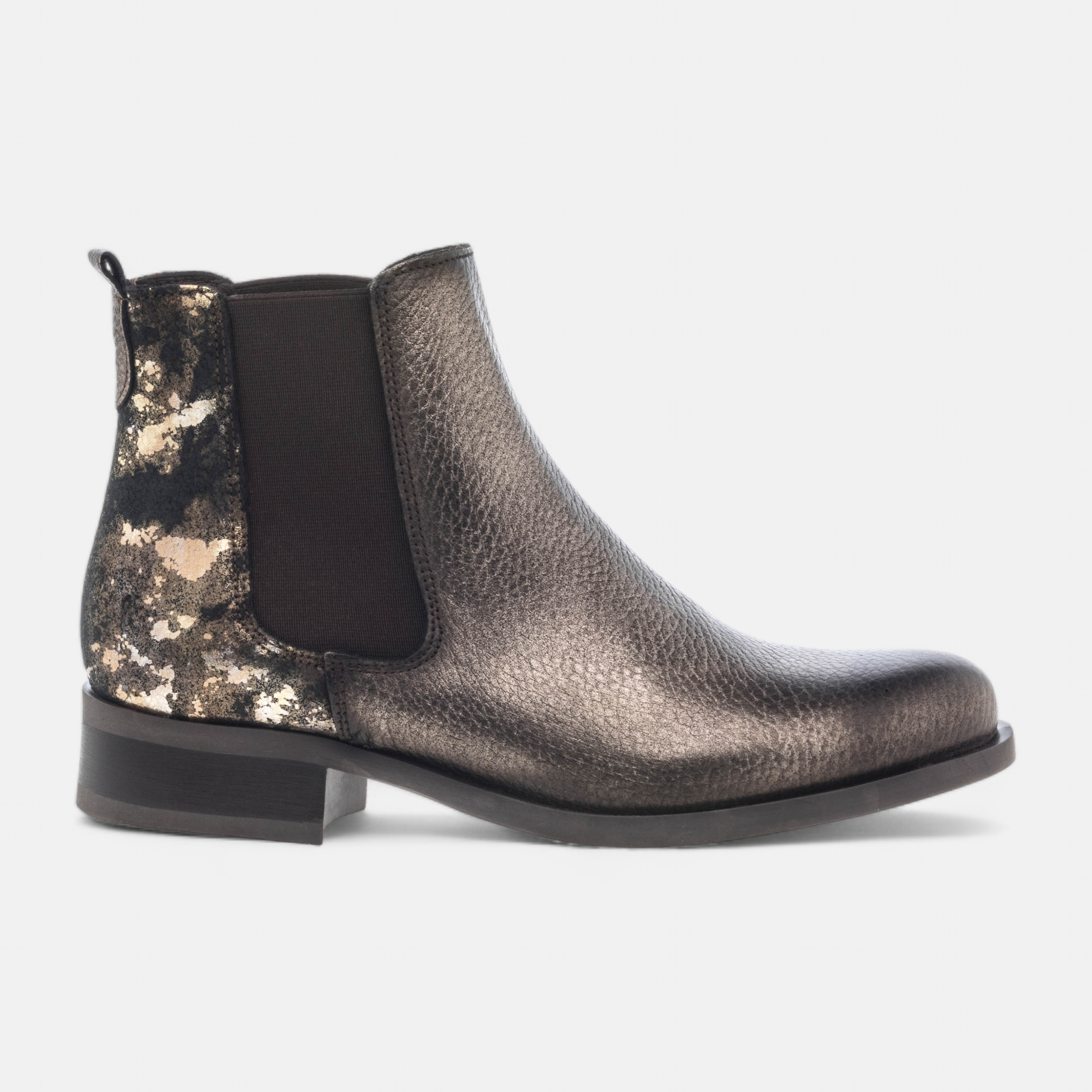 Bronze chelsea boots on sale