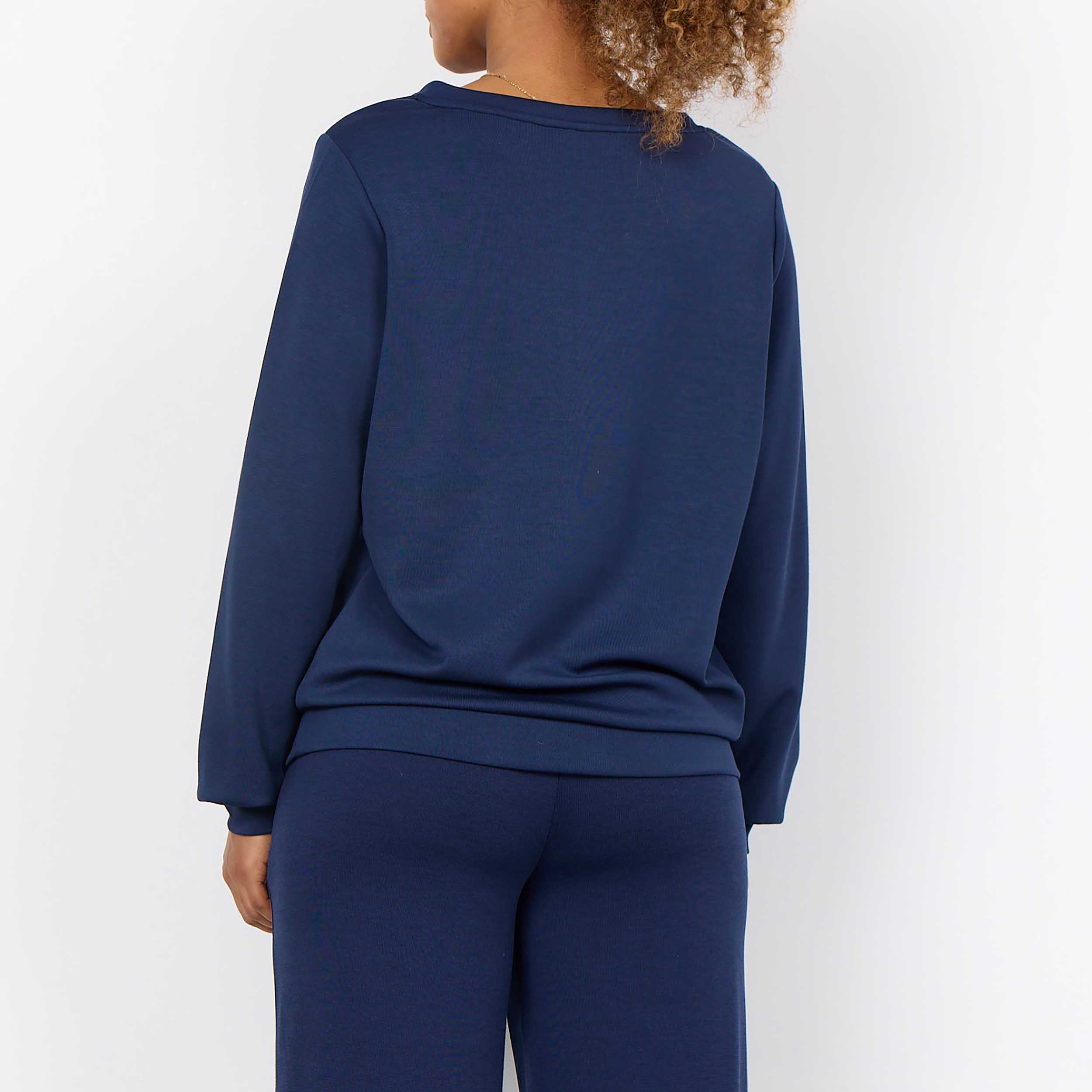 Sweatshirt Women navy blue Europe EN