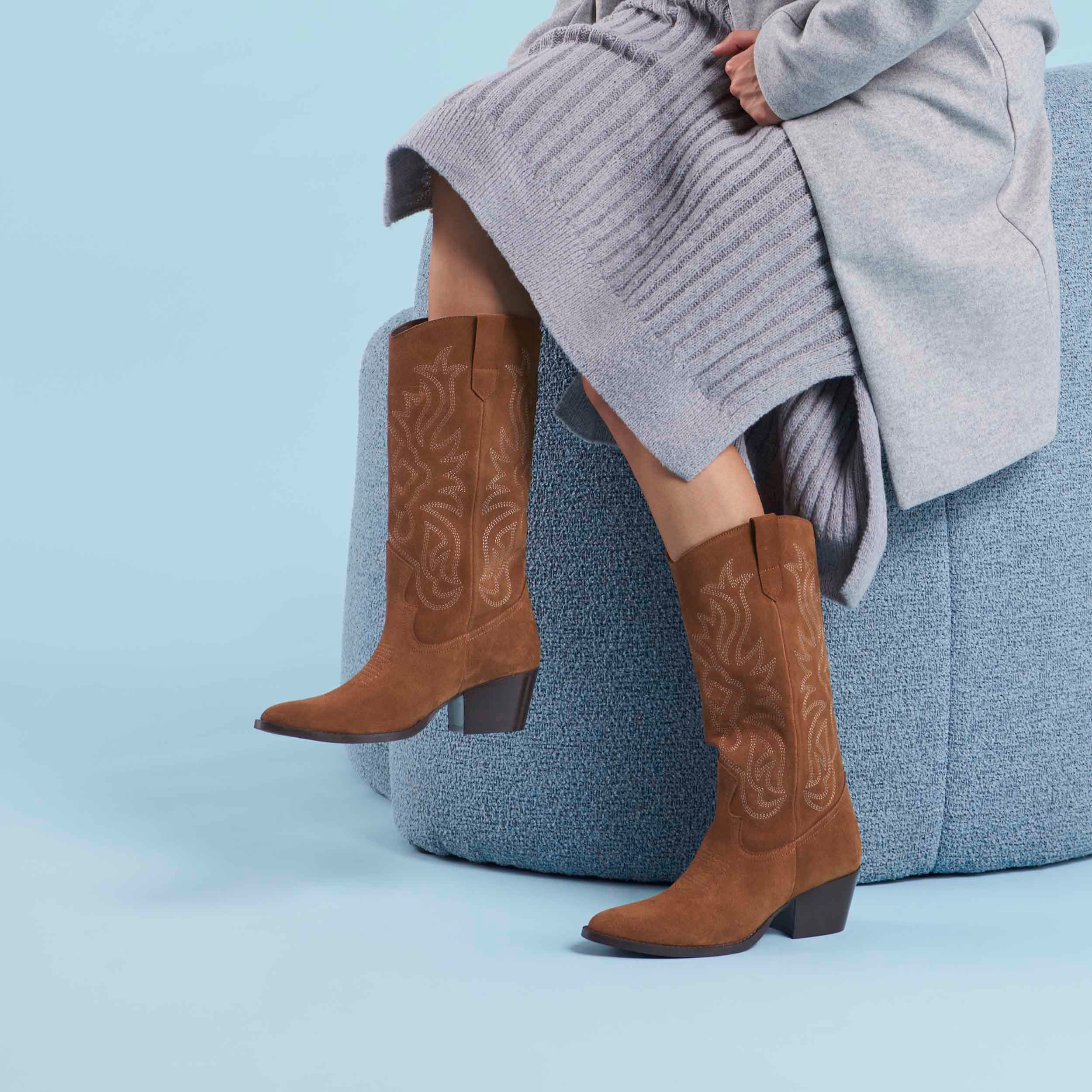 Cognac color womens boots shop