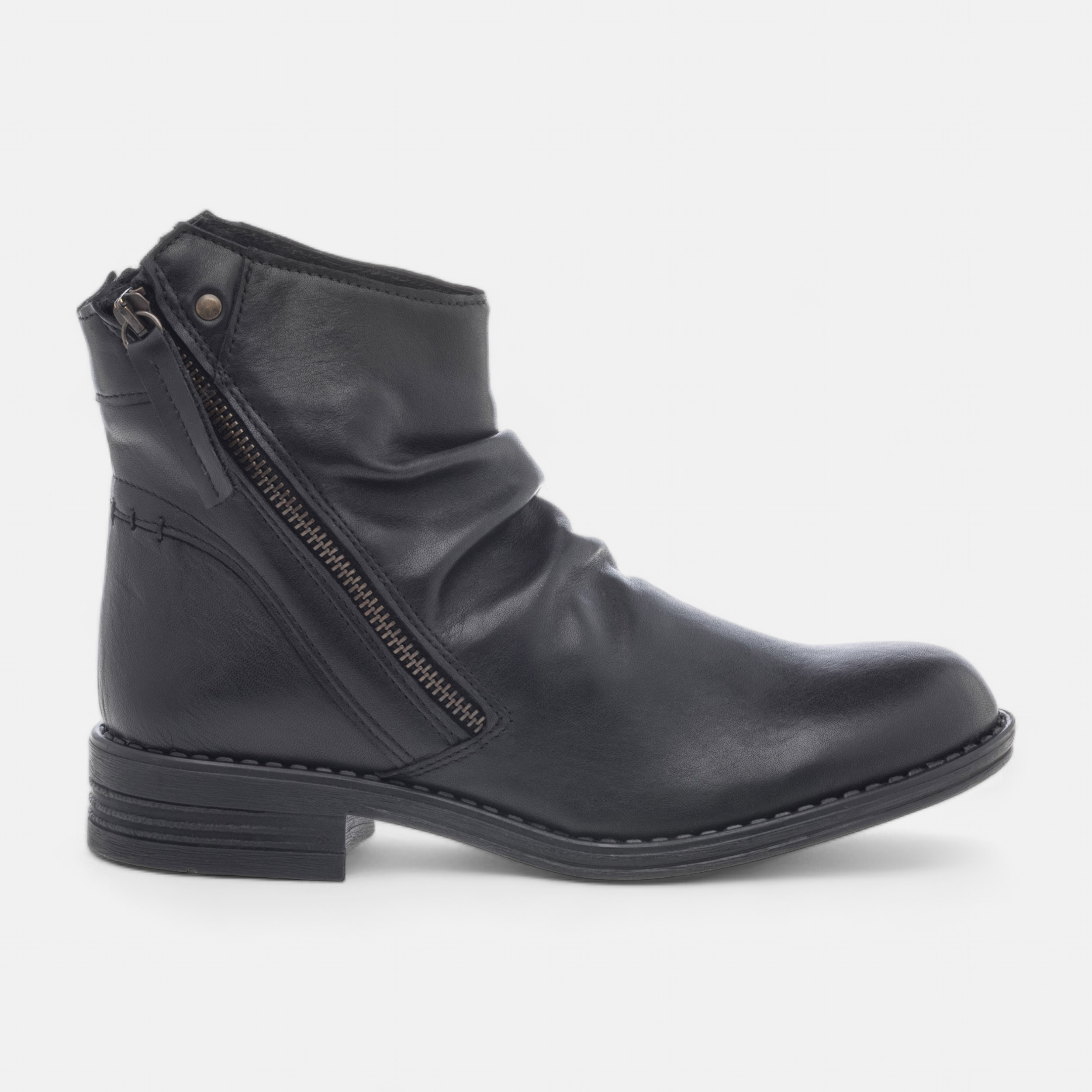 Womens black leather ankle boots new arrivals