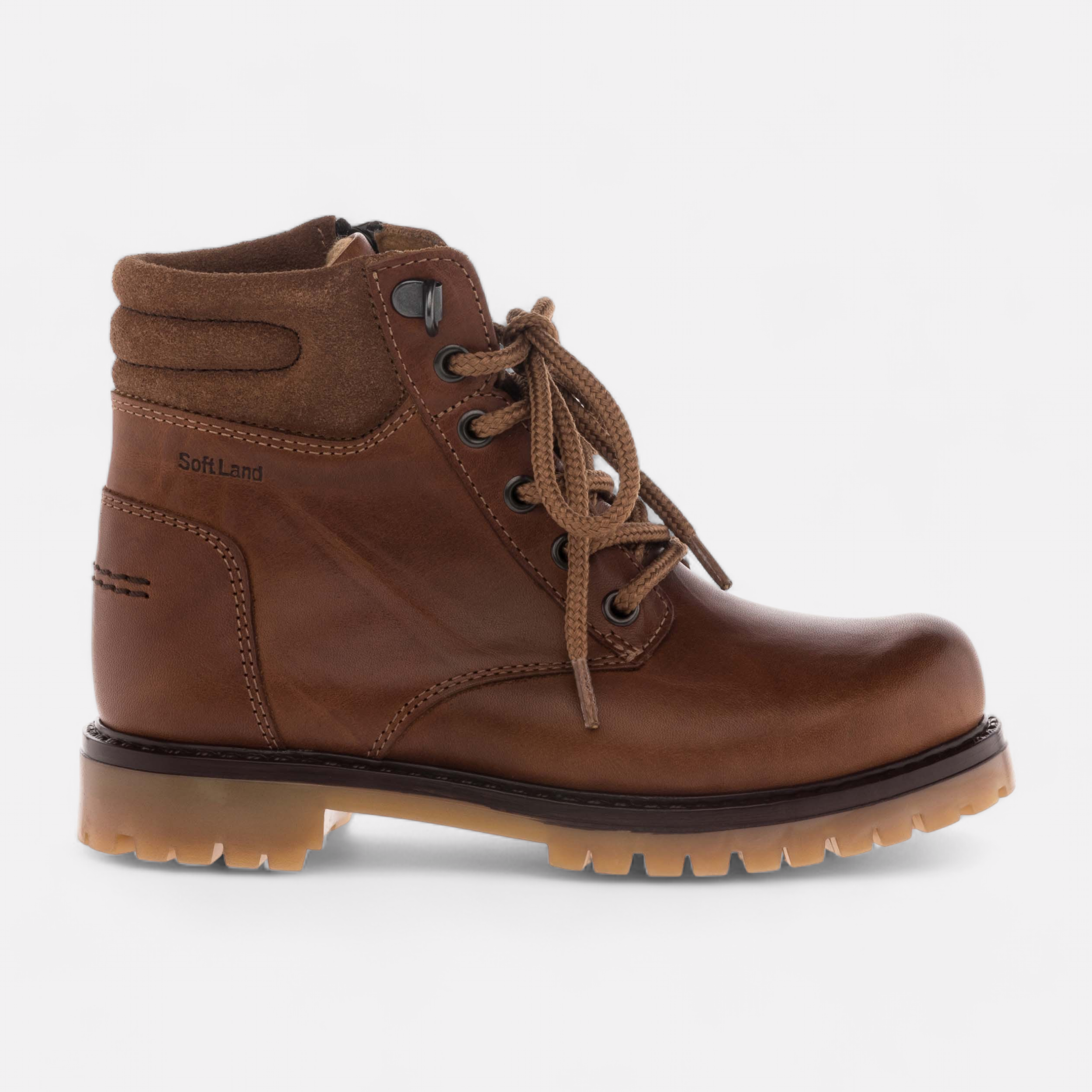 Boots Enfant en cuir marron France FR
