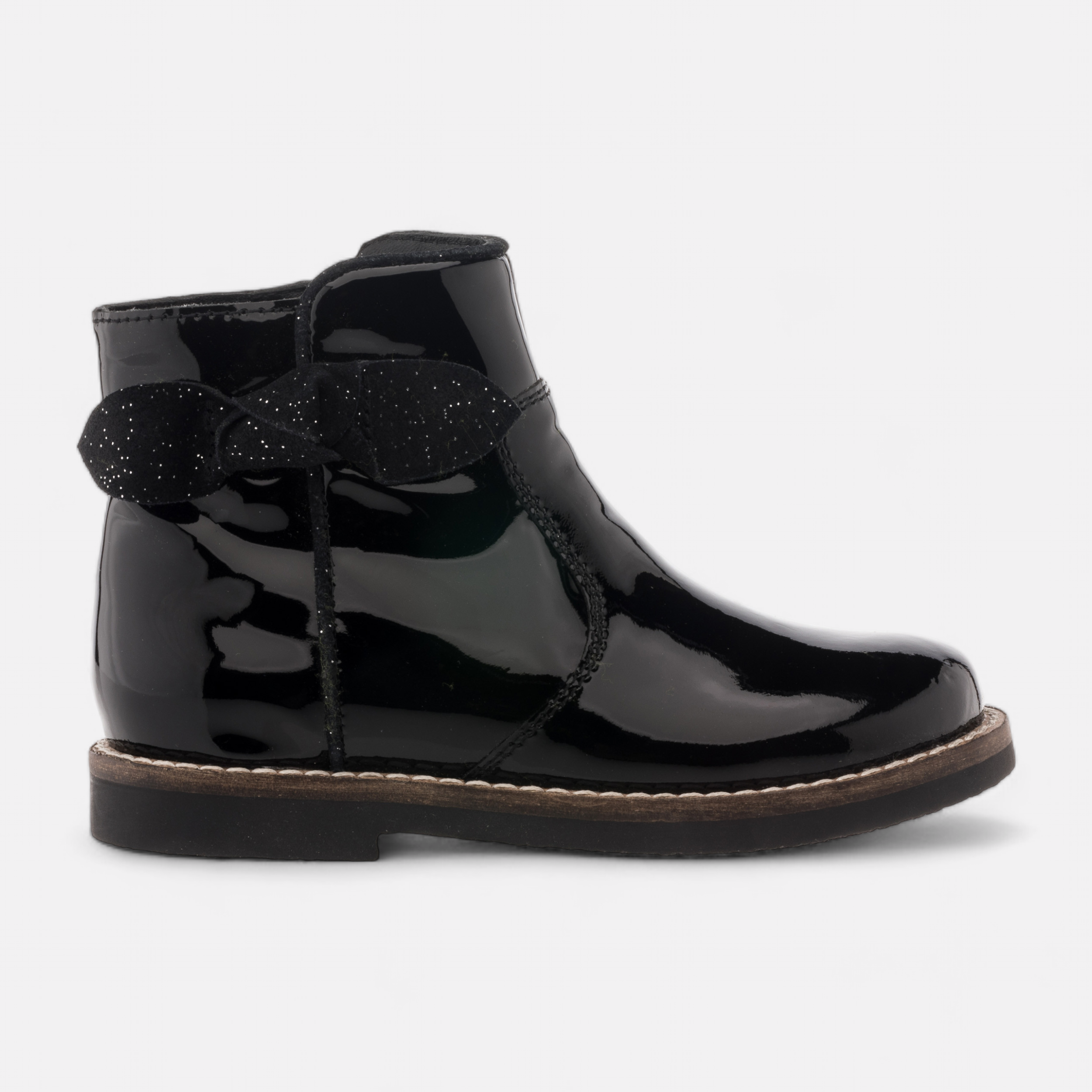 Bottines Enfant en cuir noir France FR