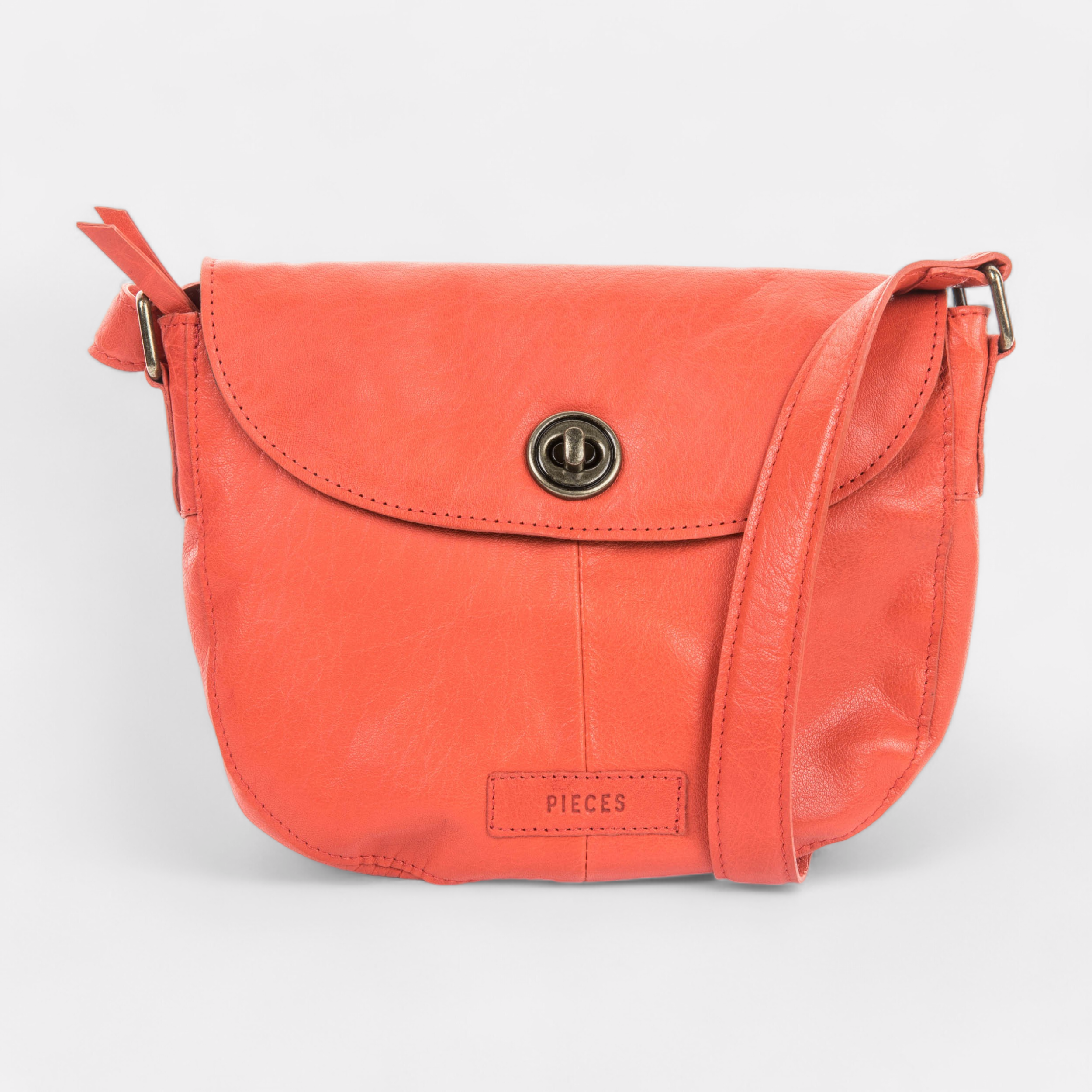 Sac bandouliere Femme en cuir corail France FR