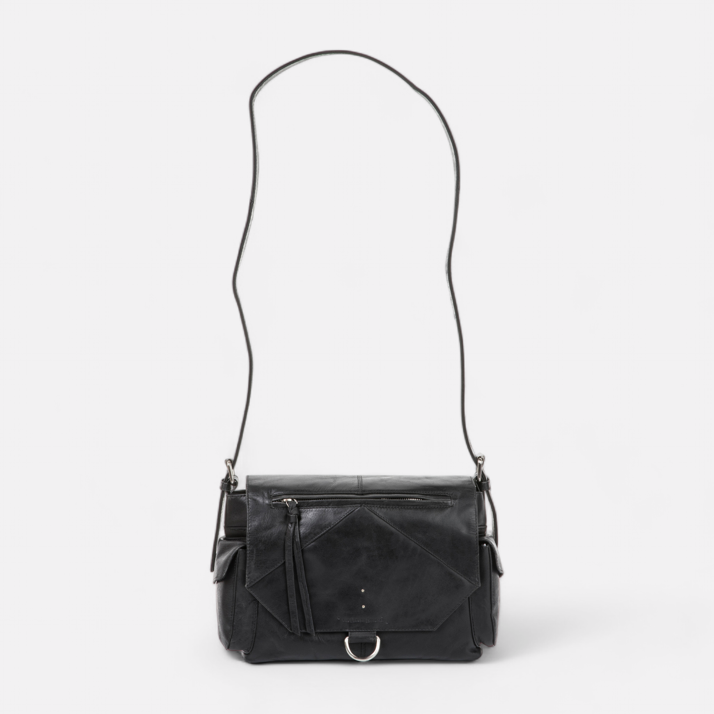 Sac bandouliere Femme en cuir noir France FR