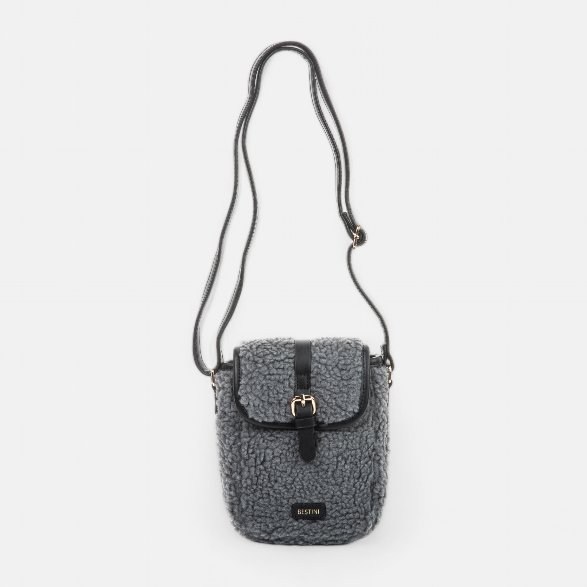 Sac gris bandoulière hotsell